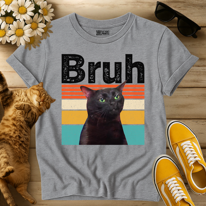 Bruh Cat Meme Vintage T-Shirt