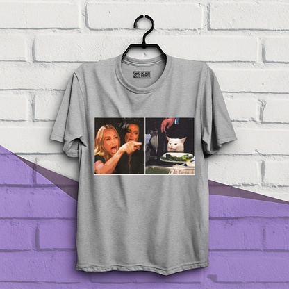 Woman Yelling at a Cat T-Shirt
