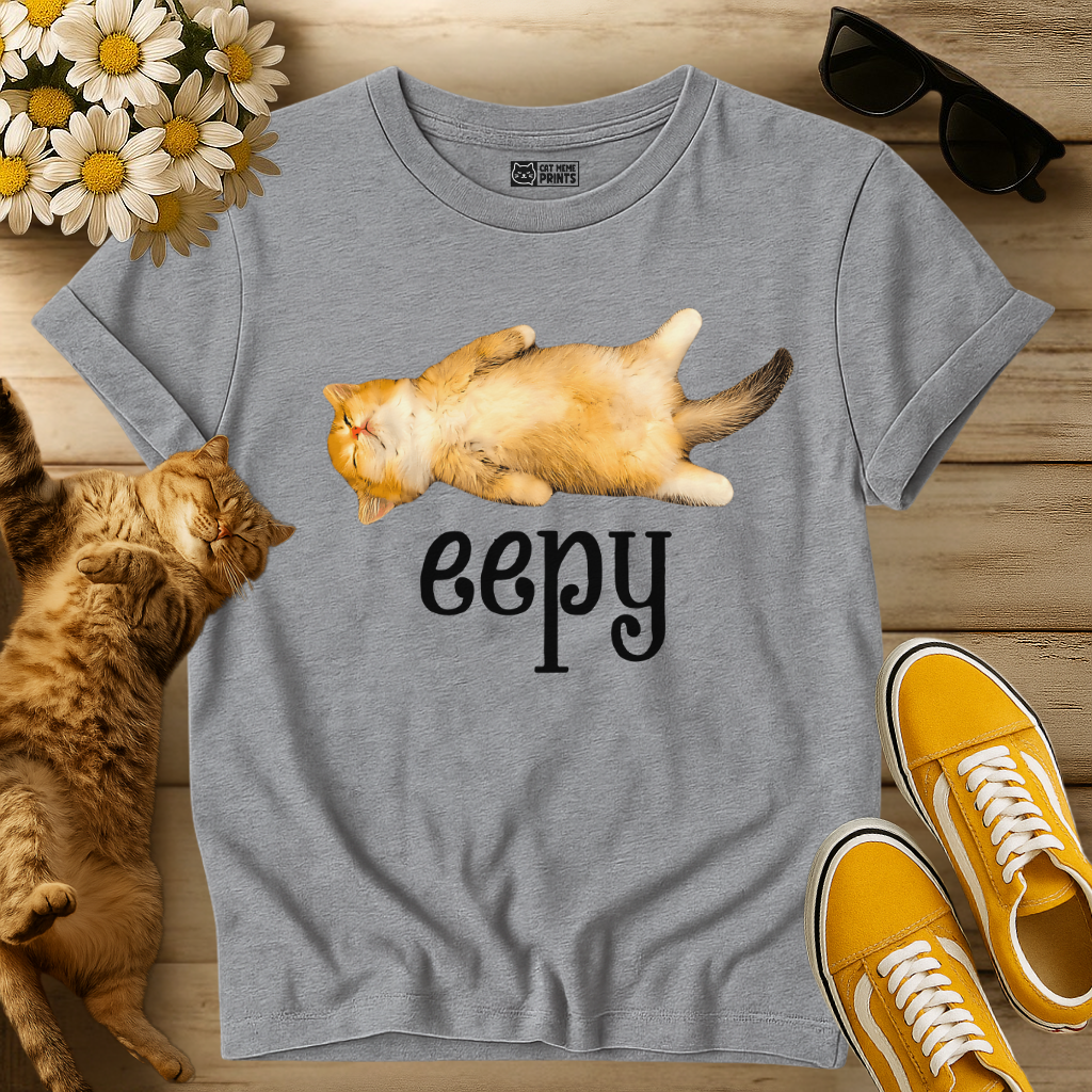Eepy Cat Meme T-Shirt