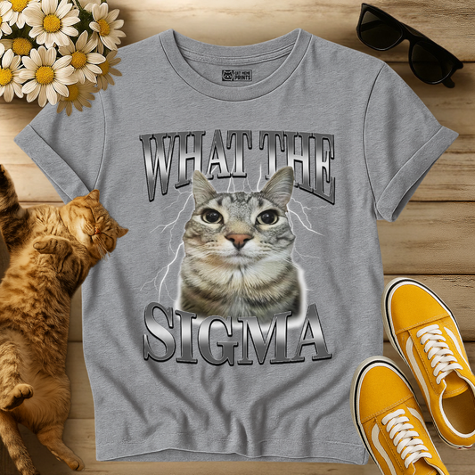What The Sigma Cat T-Shirt