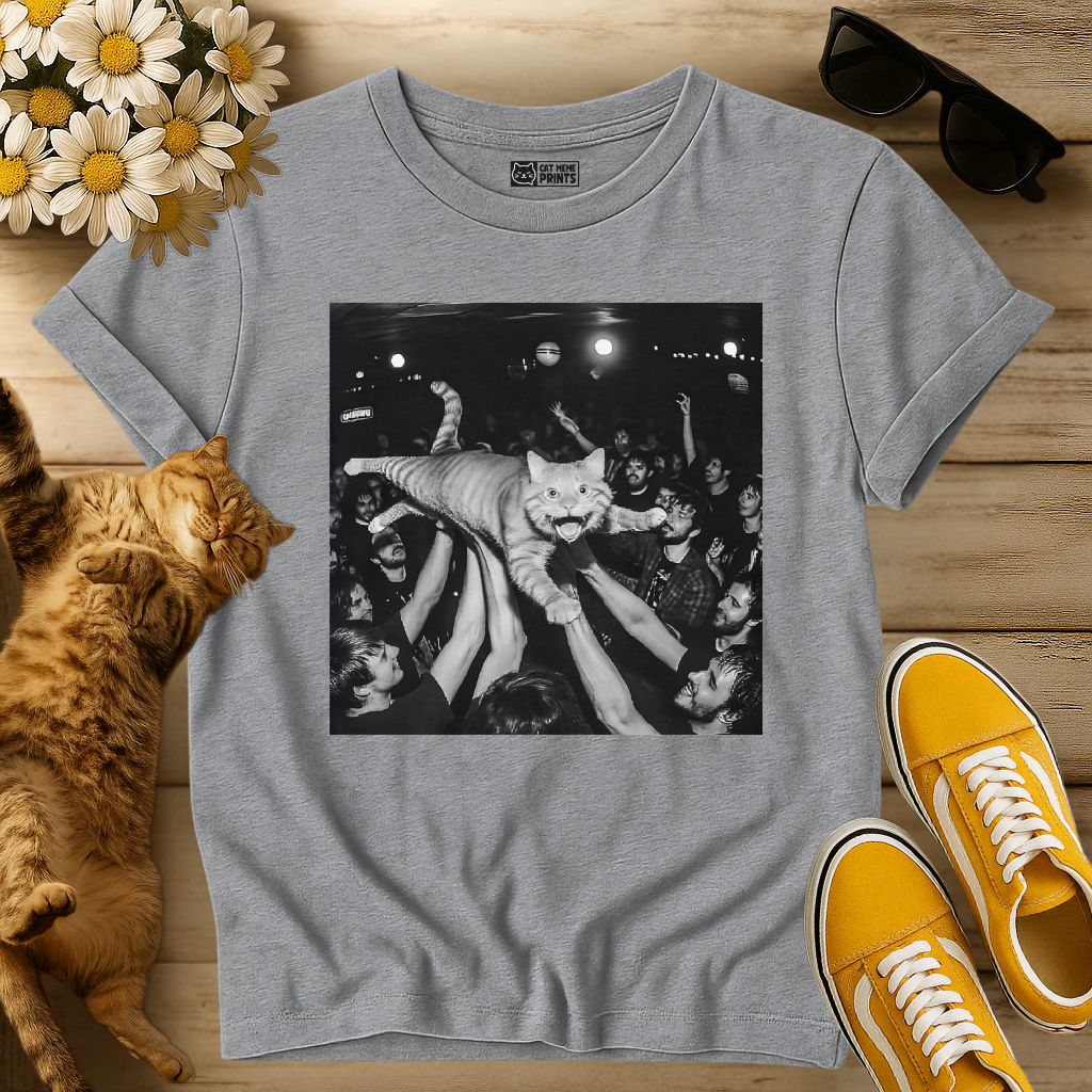 Cat Rock Show Selfie T-Shirt