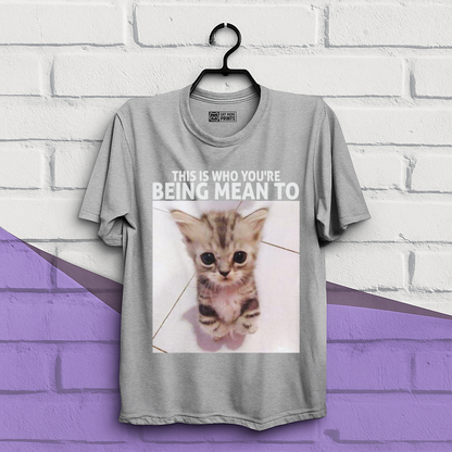 This Is Who You're Being Mean To T-Shirt