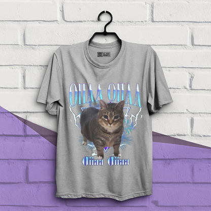 Spining Cat Oiiaa Oiiaa T-Shirt