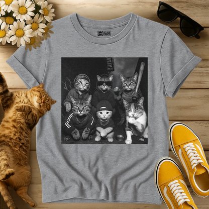 Gangster Cats Selfie T-Shirt