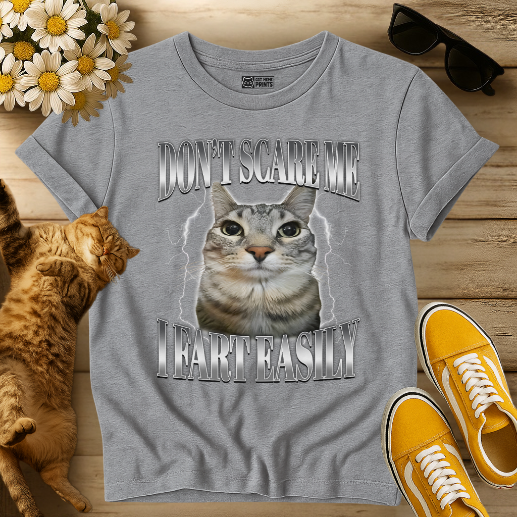 Don't Scare me I Fart Easily T-Shirt