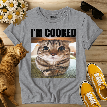 I'm Cooked Cat Meme T-Shirt