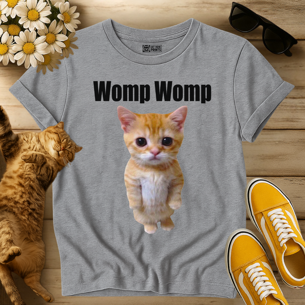Womp Womp Cat Sad T-Shirt