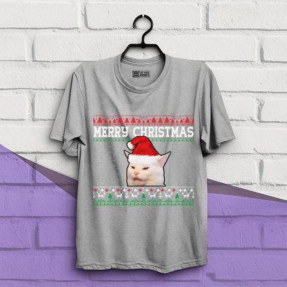 Cat Merry Christmas T-Shirt