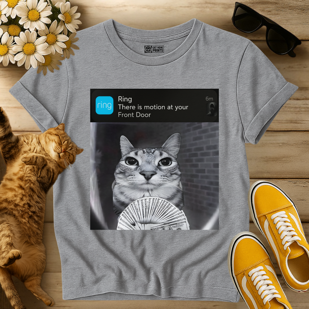 Ring Cat with Motion T-Shirt
