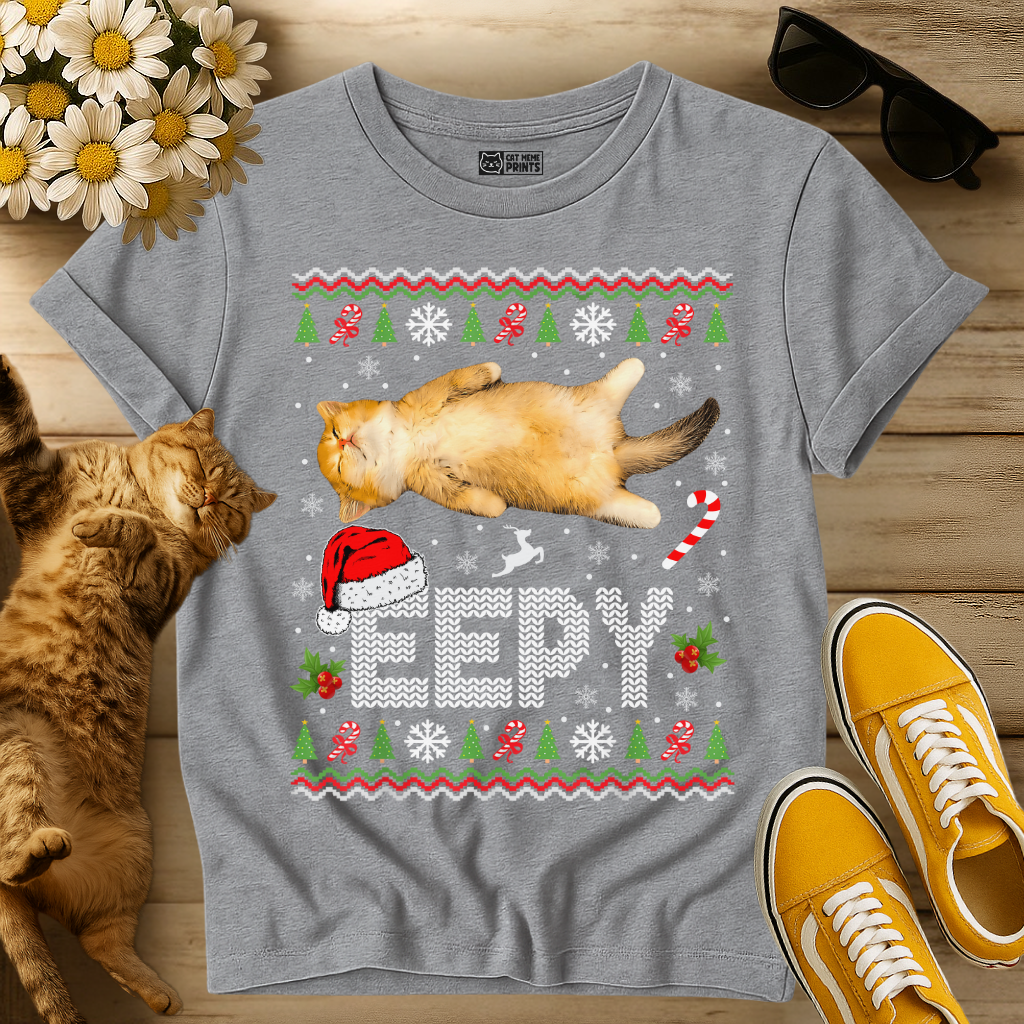 Eepy Cat Meme Ugly T-Shirt