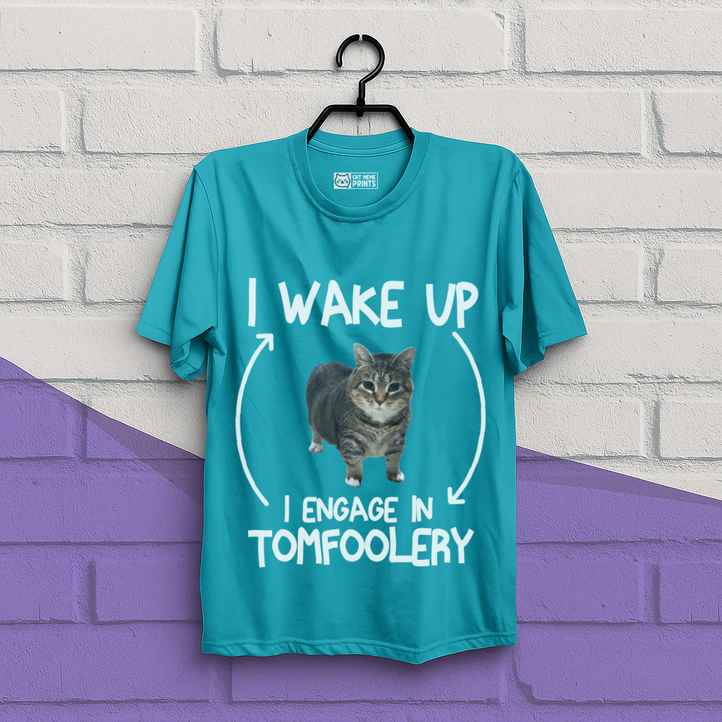 I Wake Up I Engage In Tomfoolery T-Shirt