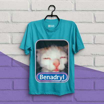 Benadryl Cat Meme T-Shirt