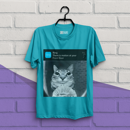 Ring Cat with Motion Meme T-Shirt