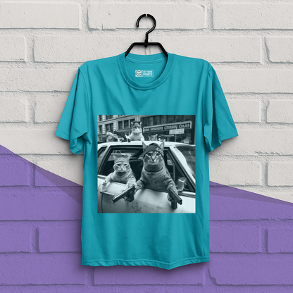 Gangster Cats Street T-Shirt