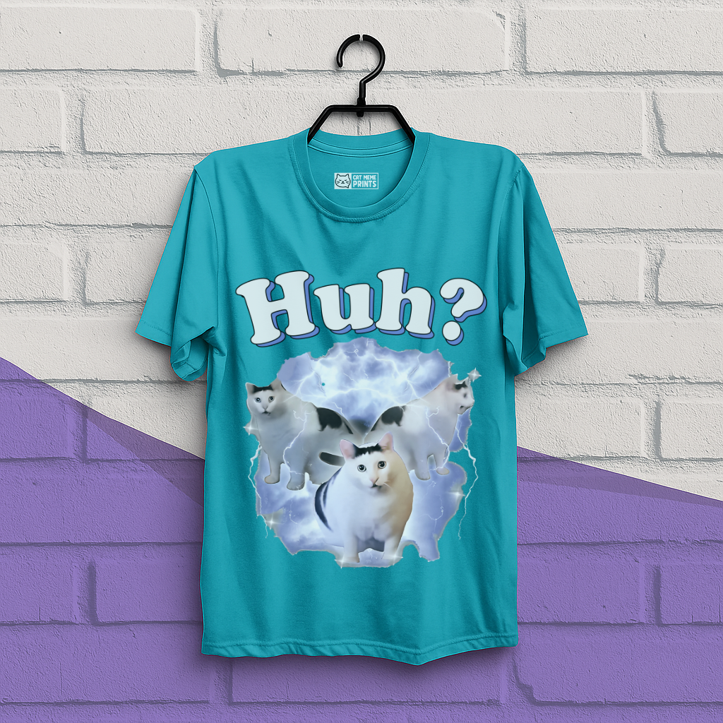 Huh Cat Meme T-Shirt