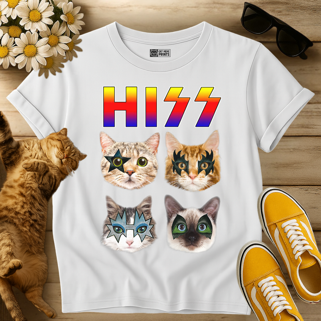 Hiss Cats Rock T-Shirt