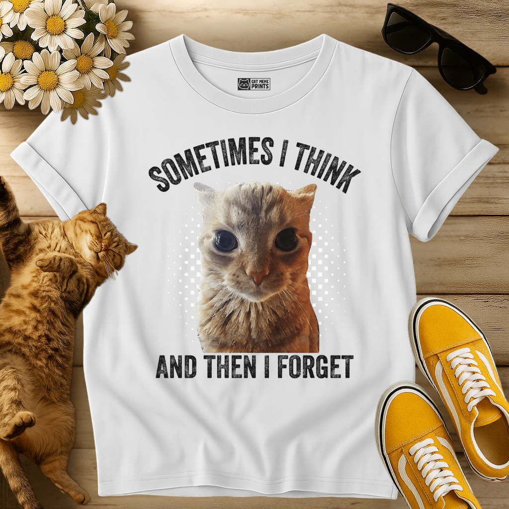 Sometimes I Think And Then I Forget T-Shirt