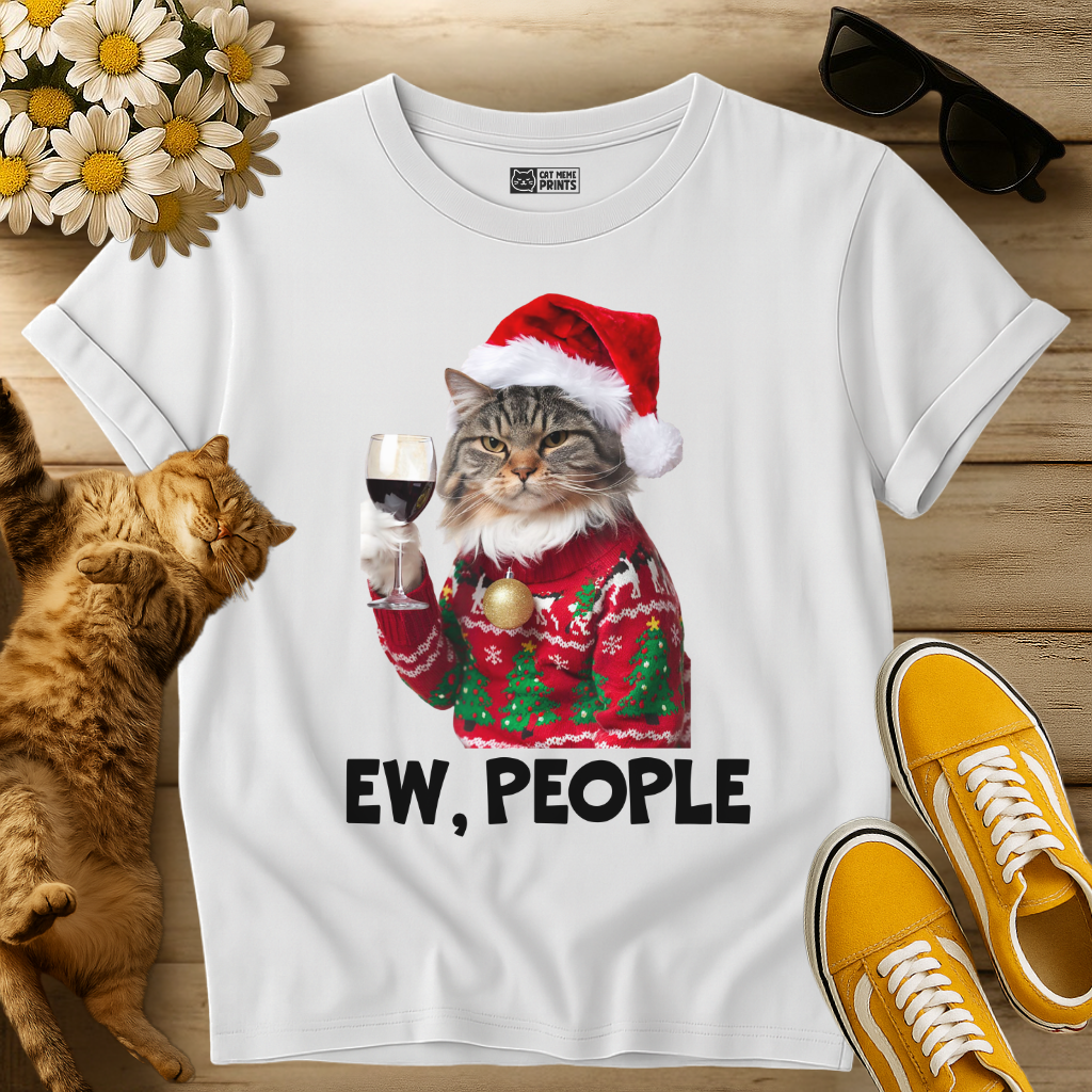 Ew People Christmas T-Shirt