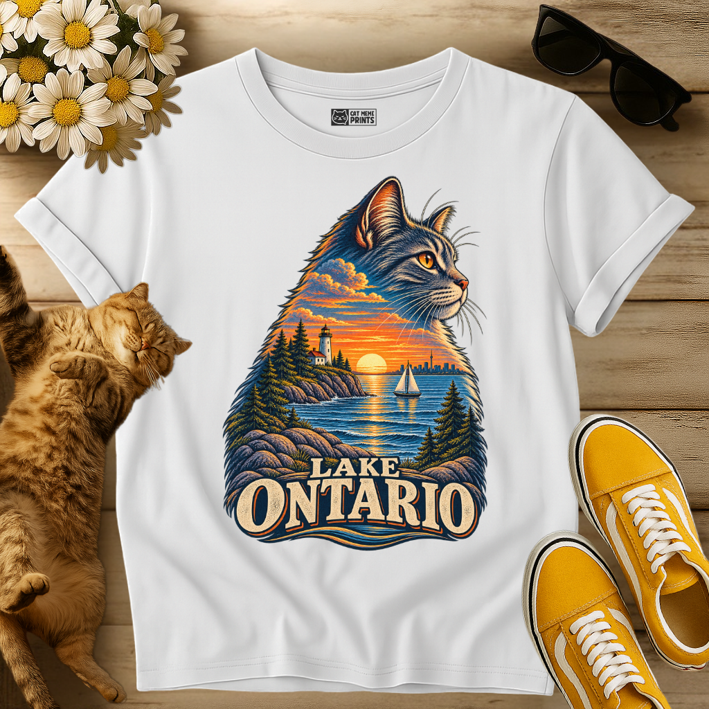 Lake Ontario Kitty T-Shirt