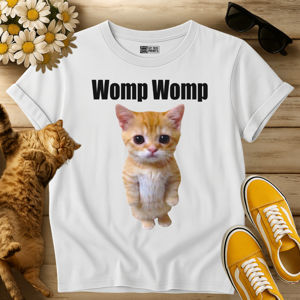 Womp Womp Cat Sad T-Shirt