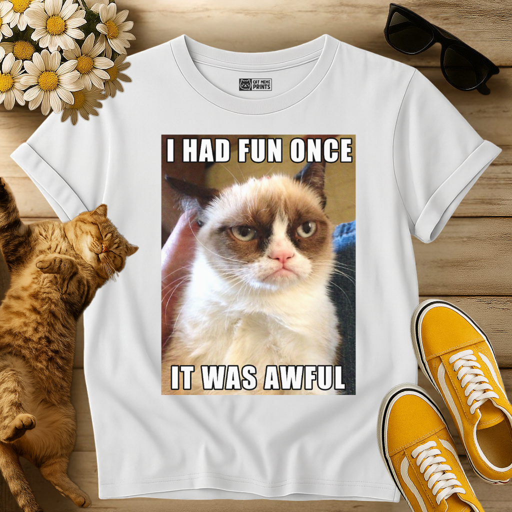 I Had Fun Once It Was Awful T-Shirt