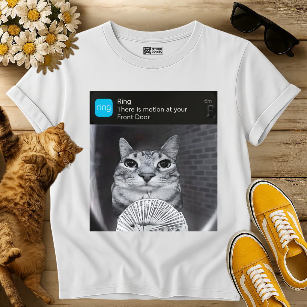 Ring Cat with Motion T-Shirt