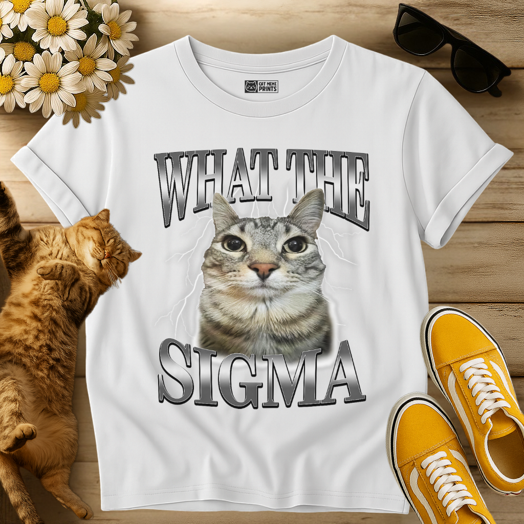 What The Sigma Cat T-Shirt