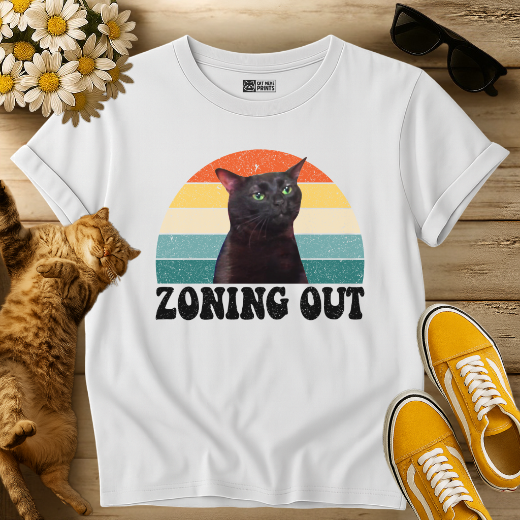 Cat Zoning Out T-Shirt