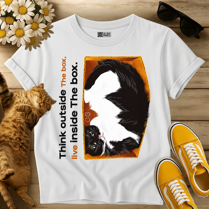 Cat in a Box T-Shirt