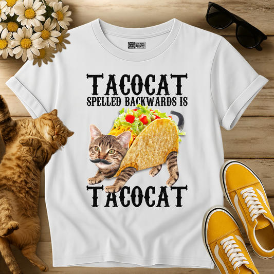 Taco Cat Spelled Backwards is Tacocat T-Shirt