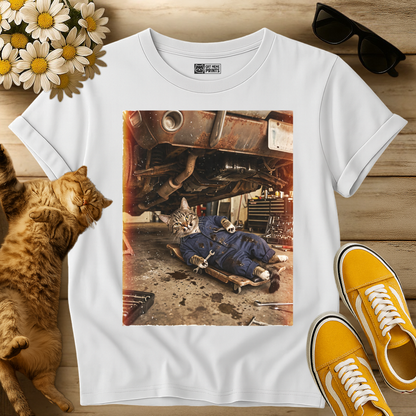 Cat Mechanic T-Shirt