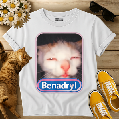 Benadryl Cat T-Shirt