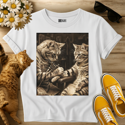 Cat Tattooing T-Shirt