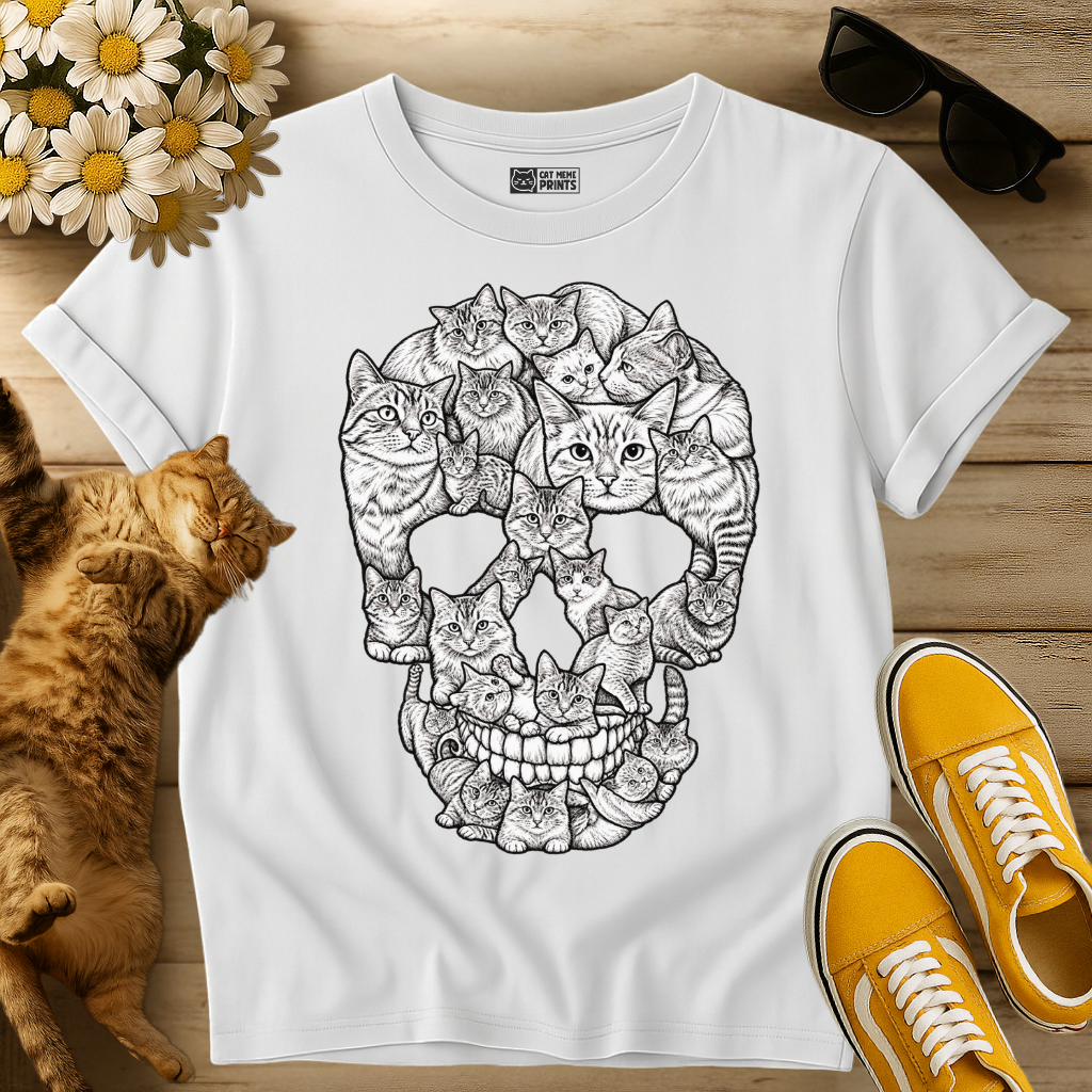 Cats Skull T-Shirt