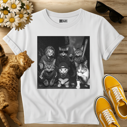 Gangster Cats Selfie T-Shirt