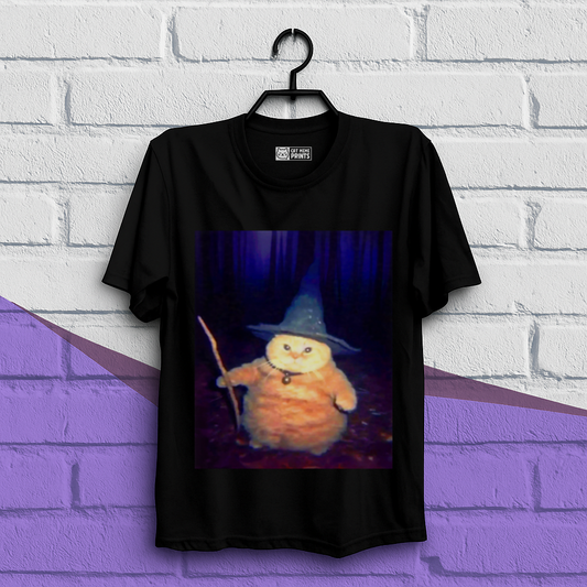 Wizard Cat Weird Halloween T-Shirt